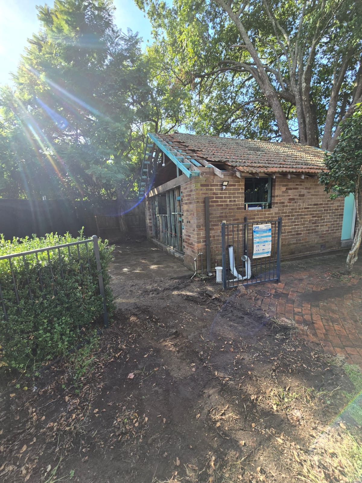 Friable Asbestos Remediation- Set up